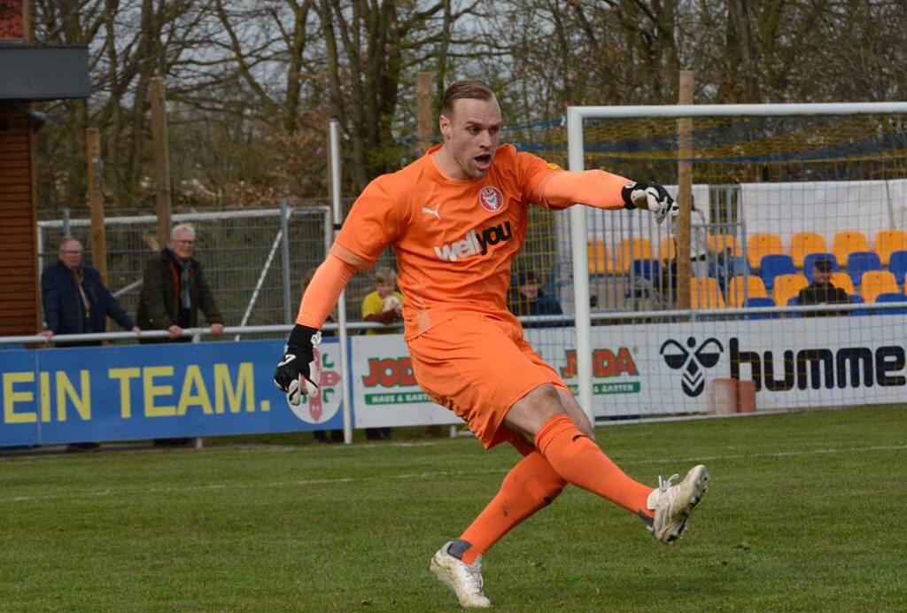 Befindet sich in seit Wochen Topform - Tom Pachulski von Kilia Kiel. © 2026 Olaf Wegerich