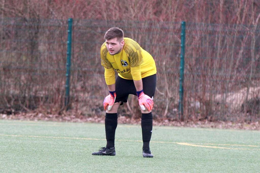 Keeper Stefan Hansen (SV Dörpum) durfte die meiste Zeit Tore seiner Mitspieler bewundern. © 2026 Ismail Yesilyurt