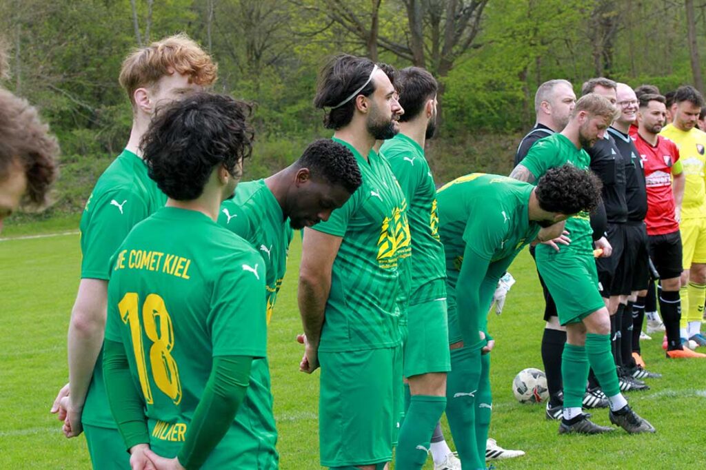 Das Abenteuer Landesliga daauerte nur eine Saison für SVE Comet Kiel. © 2026 Ismail Yesilyurt