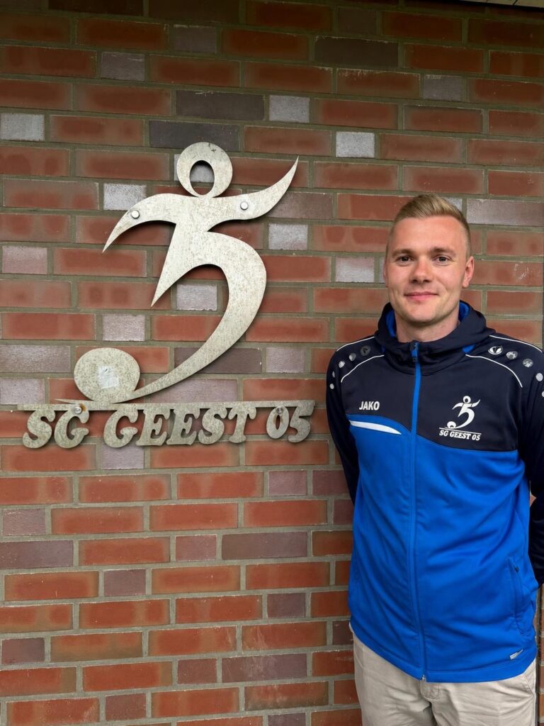 Torben Franzenburg hat sein neues sportliches zu Hause bei der SG Geest gefunden. © 2026 Foto SG Geest