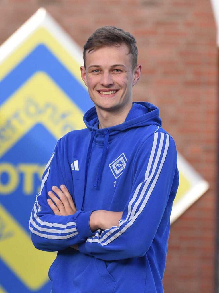 Torhüter Kjell Botke (Osterrönfelder TSV). © Osterrönfelder TSV
