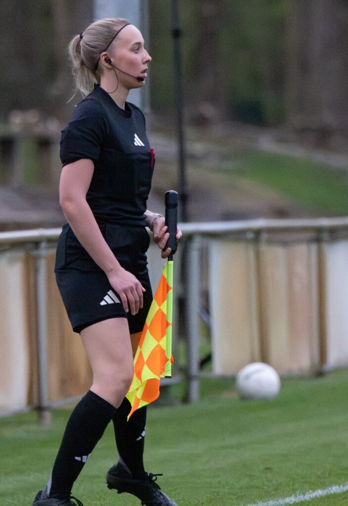 Joelina Wendtorff in der Flens-Oberliga im Einsatz. © 2026 Volker Schlichting.