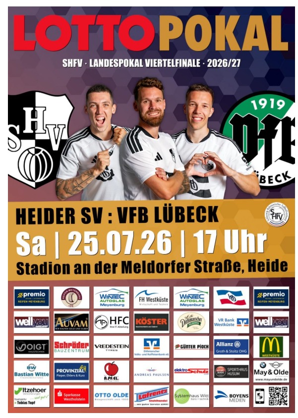 Das Spiel des Jahres in Heide. © 2026 Heider SV