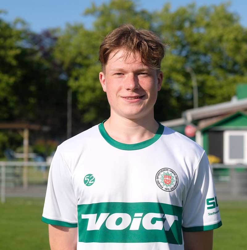 Lucas Schulze im Trikot des PSV Neumünster. © 2025 Sabrina Szyja