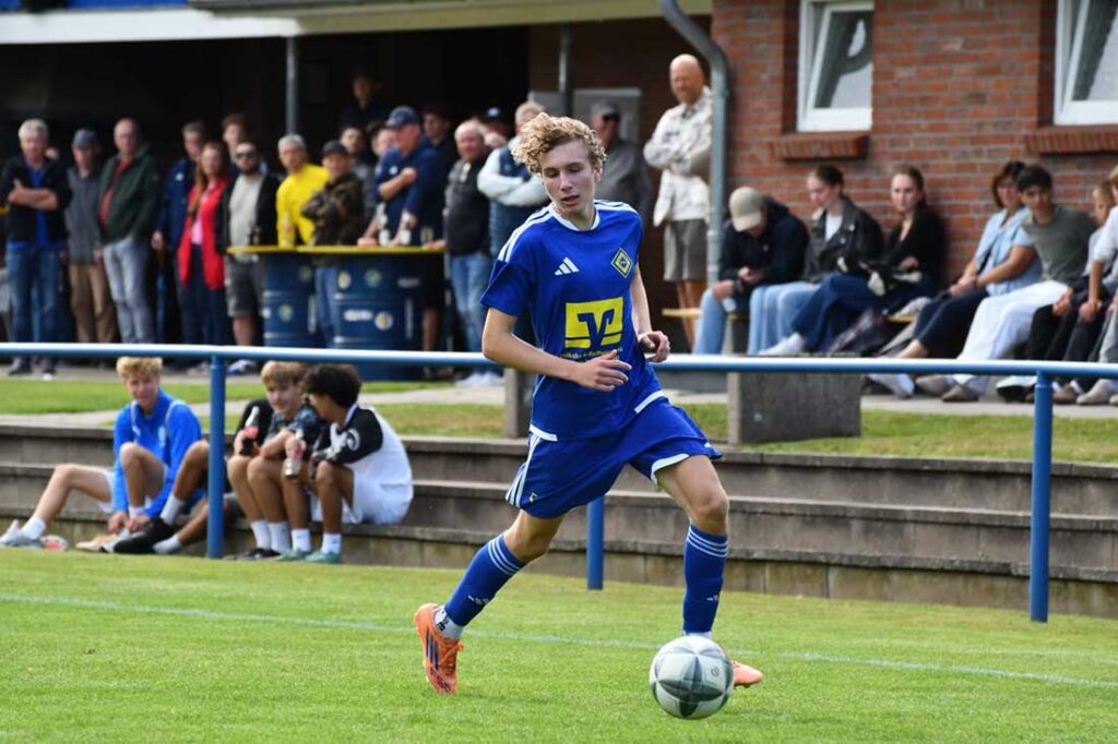 Bo Truschkowski(Osterrönfelder TSV) in Fahrt. © 2026 OTSV - Markus Till