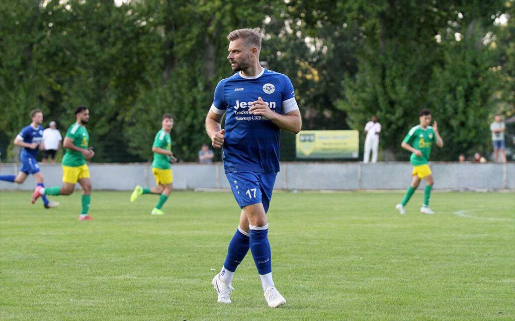 Kapitän Bastian Matthies (SG Dobersdorf-Probsteierhagen). © 2026 Ismail Yesilyurt