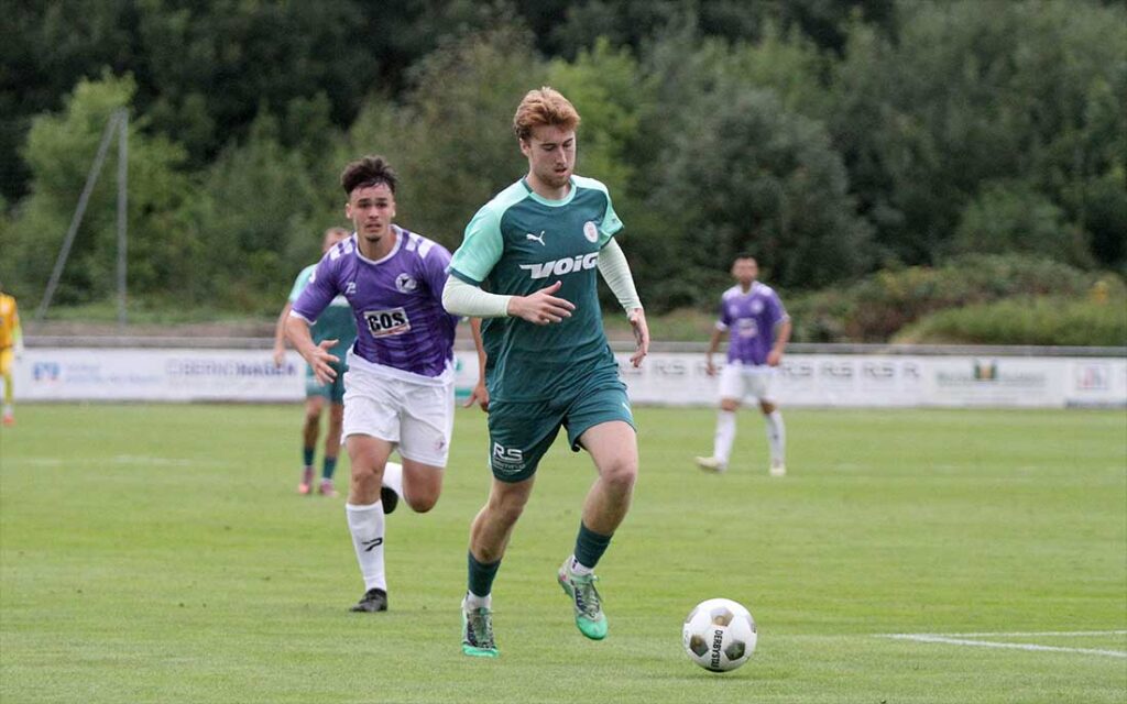 Meiko Werner (PSV Neumünster) war ein Aktivposten auf seiner linken Seite. © 2026 Ismail Yesilyurt