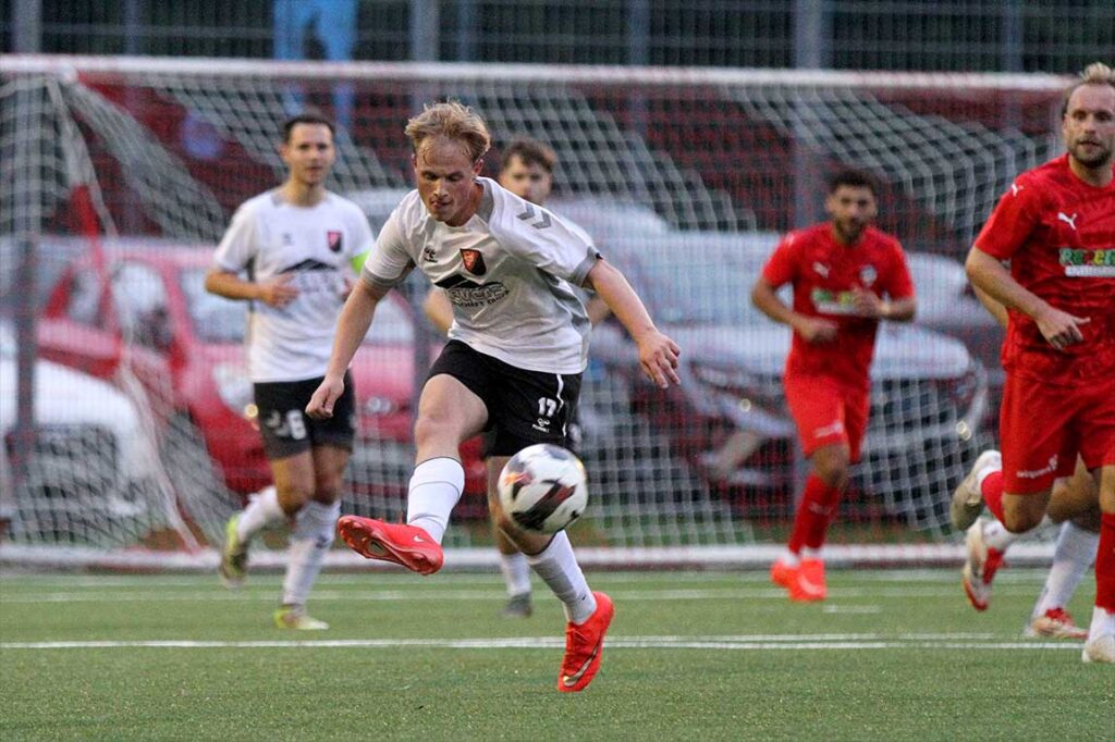 Kropps Torschütze Kevin Hentzsch gehörte zu den besten Spielern. © 2026 Ismail Yesilyurt